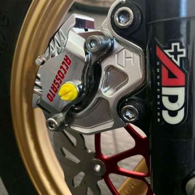 Breket Kaliper Brembo Accossato 2 Piston Yamaha Mx King 300 Mm Billet