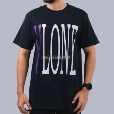 VLONE STAPLE CLASSIC PURPLE BLACK TEE (100% AUTHENTIC) M