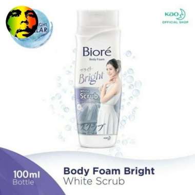 Promo Harga Biore Body Foam Bright White Scrub 100 ml - Blibli