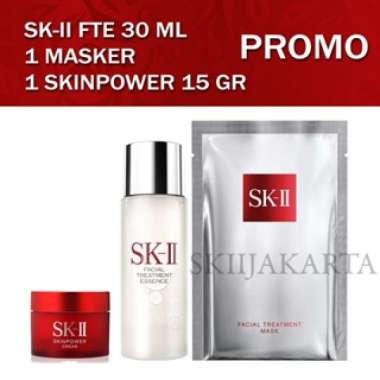 SK-II SKII SK2 FTE 30ML MASKER DAN SKINPOWER 15GR