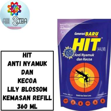 Hit Anti Nyamuk Liquid Kemasan Pouch Refill 360 ML LilyBlossom