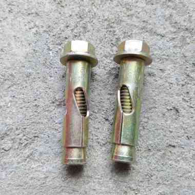 Dynabolt Kuning Baut Tembok Beton Bracket 16 x 65 mm