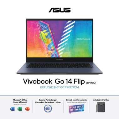 ASUS Vivobook Go 14 Flip TP1400KA VIPS451 N4500 8GB 512GB SSD TOUCH