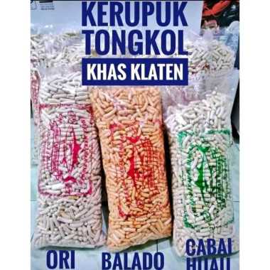 [BAL] Kerupuk Ikan Tongkol CABE HIJAU khas Klaten - 1kg / Krupuk Rasa Ikan Gurih