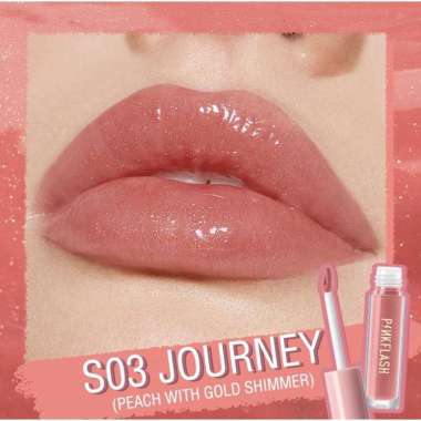 Pinkflash OhMyGloss Moisturizing Shine and Shimmer Plumping Lip Gloss S03
