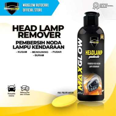 Headlamp Polish Pembersih Lampu Mobil Pembersih Kaca Lampu Mobil yang Buram Kuning Kusam