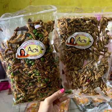 Snack Juhi Fish Teri AOI / Snack Bangkok Thailand Ready Stock / Snack AOI Teri Polong Pedas
