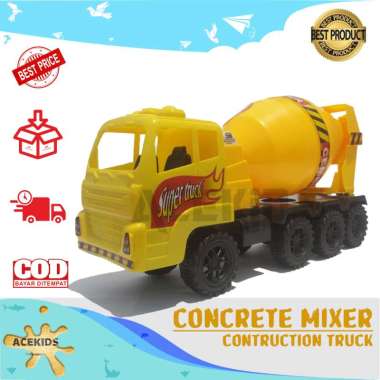 Mainan Anak Truk Molen Indonesia Ukuran Jumbo - TTP888A D