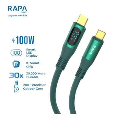 RAPAtech Cable LINE PRO I USB C to USB C 100W - DC8083