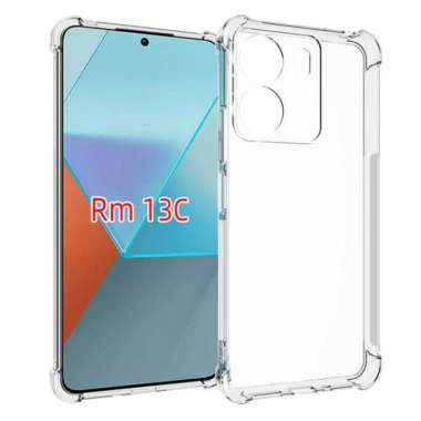 ACC HP SOFTCASE REDMI 13C 4G ANTICRACK SHOCKPROOF ANTISHOCK AIRBAG BUMPER