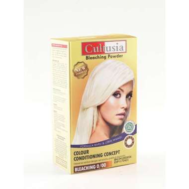 CULTUSIA HAIR COLOR SEMIR RAMBUT CAT RAMBUT 30gr 0.00 Bleaching