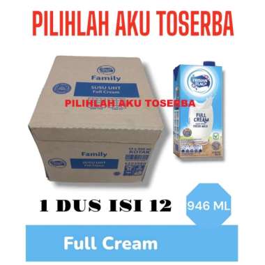 Susu Frisian Flag FULL CREAM 1 LITER - ( 1 DUS ISI 12 PCS )