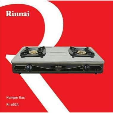 RI-602 A KOMPOR GAS RINNAI / KOMPOR GAS 2 TUNGKU RI 602 A / RINNAI RI602A