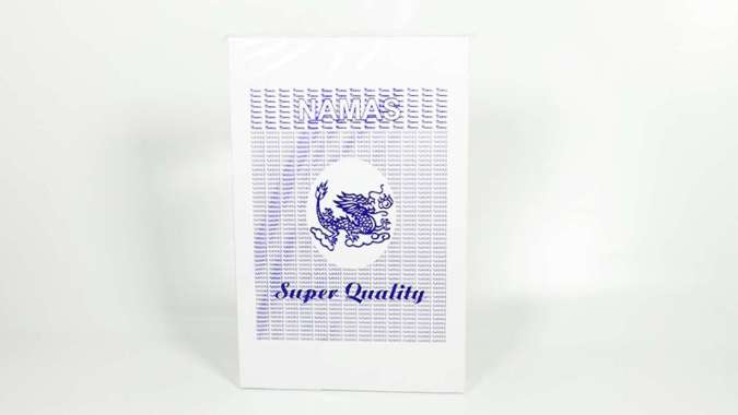 Namas Kertas Buffalo Jilid Warna [ Ukuran F4 ] Putih
