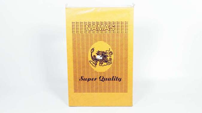 Namas Kertas Buffalo Jilid Warna [ Ukuran F4 ] Orange