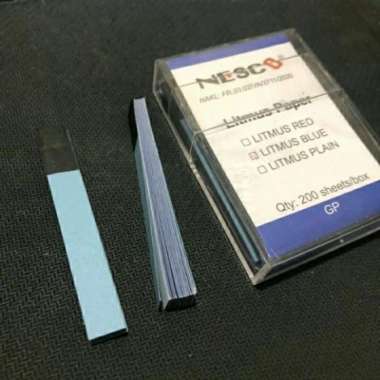 Kertas Lakmus / Litmus Paper - satuan Biru