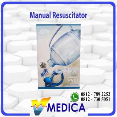 Manual Resuscitator PVC Dewasa / Amubag Resuscitator MPM dewasa