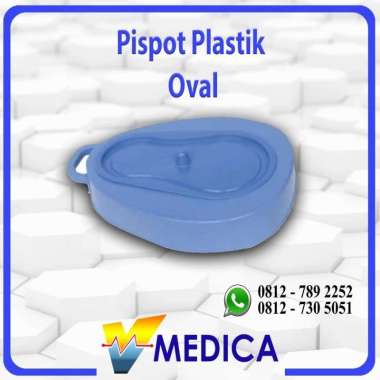 Pispot BAB / Pispot Oval Plastik / Pispot Buang Air Besar / Bedpan