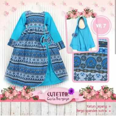 Gamis Anak Cutetrik Size 10-11 Tahun | Gamis Anak Cutetrik VR 7