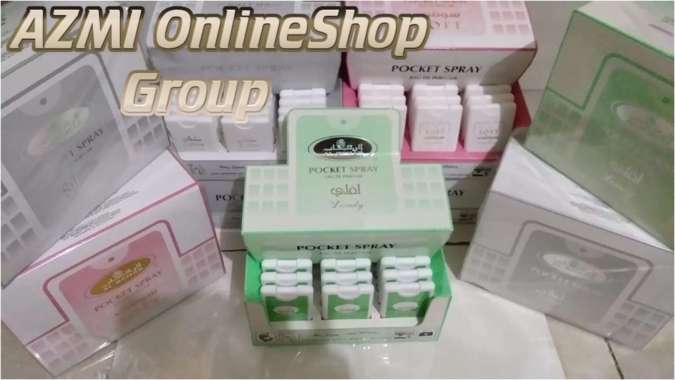 Diskon Parfum Al Rehab POCKET Spray 18ML Asli Arab 100%!!! Al Fares