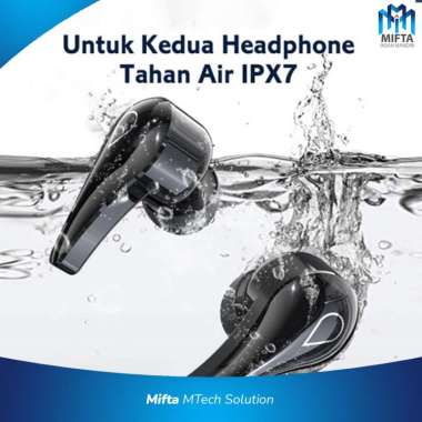 NICEN F18 TWS BLUETOOTH 5.2 ANTI AIR SERTIFIKAT IPX7 / TWS POWERBANK