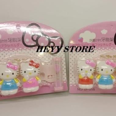 TEMPAT SIKAT GIGI SET HELLO KITTY TEMPAT SIKAT GIGI ANAK PEREMPUAN