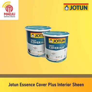 Jotun Cover Plus Sheen Essence Cat Tembok Interior Galon APPLEWHITE
