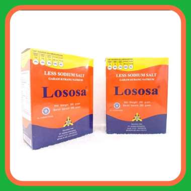 LOSOSA 250 GRAM - Garam Sehat untuk Masak - Garam Rendah Natrium - Garam Rendah Sodium - Mencegah da
