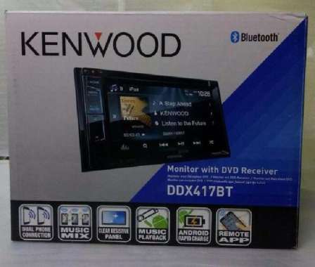 Kenwood ddx417 - doubledin kenwood 417bt - headunit kenwood ddx 417 bt
