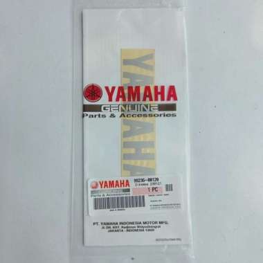Stiker Emblem Tutup Shock Slebor Depan F1ZR Silver Original