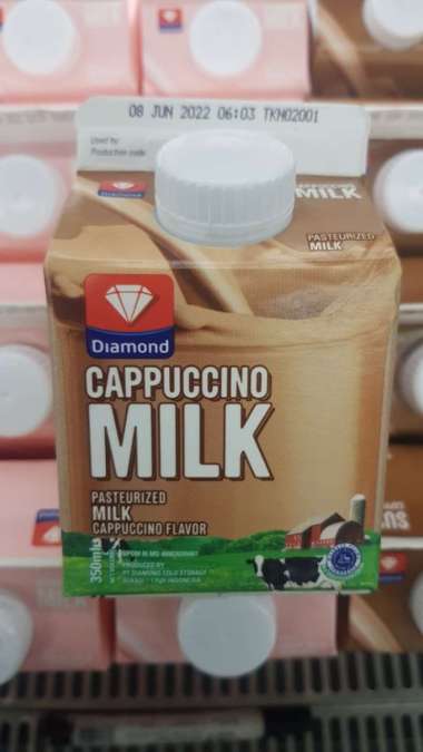 Promo Harga Diamond Fresh Milk Cappuccino 350 ml - Blibli