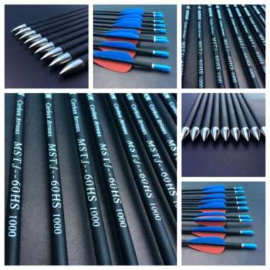 Anak Panah Mix Karbon / Musen Carbon Fiber composite Arrow Spine1000
