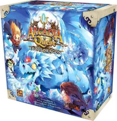 Arcadia Quest Frost Dragon Expansion Board Game