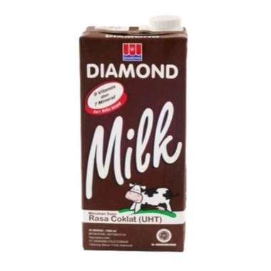 Promo Harga Diamond Milk UHT Chocolate 1000 ml - Blibli