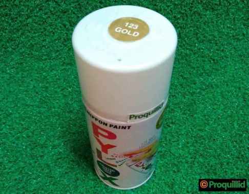 NIPPON PAINT Cat Semprot PYLOX / PILOX 123 Gold / Emas 300 CC