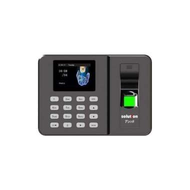 Solution P208 Mesin Absensi Karyawan Sidik Jari Fingerprint Sensor