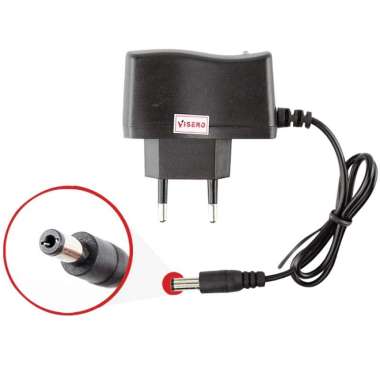 Charger kabel senter swat / adaptor cas charger kabel ujung bulat 3.5mm / 5.5mm 3.5mm