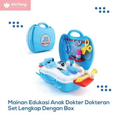 Mainan Edukasi Anak Dokter Dokteran Set Lengkap Dengan Box