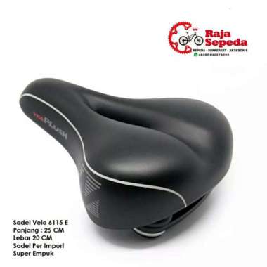 SADEL SEPEDA PER EMPUK GEL VELO PLUSH 6115 E FOR SELI MTB CTB