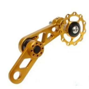 TENSIONER RANTAI SEPEDA PULLEY LITEPRO SINGLE SPEED Gold