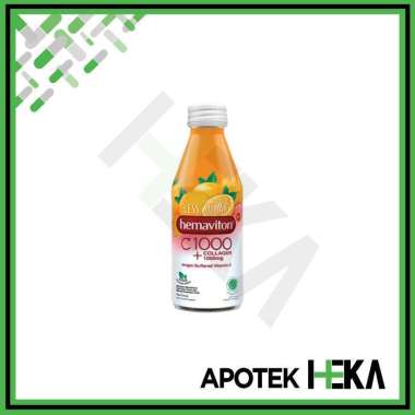 Hemaviton C1000 Botol 150 ml Orange Jeruk Vitamin C Less Sugar