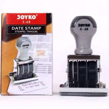 JOYKO DATE STAMP S-68 LUNAS STEMPEL TANGGAL CAP LUNAS STAMPEL PERLENGKAPAN KANTOR SEKOLAH ALAT TULIS