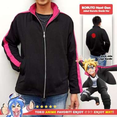 Jaket Boruto Genin Version - Anime Cosplay XL
