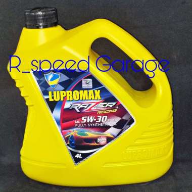 OLI MOBIL LUPROMAX RAZER RACING SAE 5W 30 API SN FULL SYNTHETIC 4 LITER 4 LITER