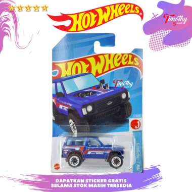 Hot Wheels Nissan Patrol Custom Biru