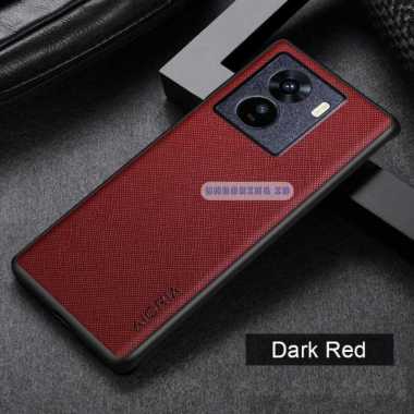 Case VIVO IQOO Z7 IQOO Z7X 5G - Casing VIVO IQOO Z7 5G Case Canvas IQOO Z7 Dark Red