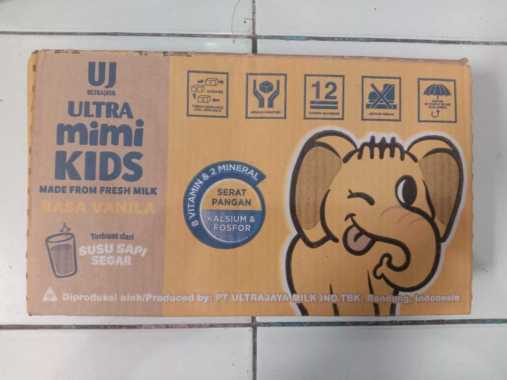 Susu ultra mimi coklat (karton) Vanila