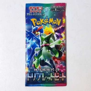 Kartu Pokemon Scarlet Violet Triple Beat SV1a - Japan Booster Pack TCG