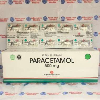 Paracetamol 500 mg (1box@10strip)