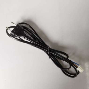 Kabel AC Soket TV Tape Bagus Power Cord Socket Hitam